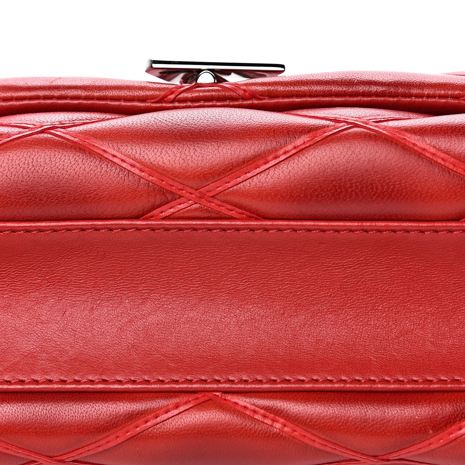 Louis Vuitton Lambskin Malletage GO-14 PM Red 11 of 13