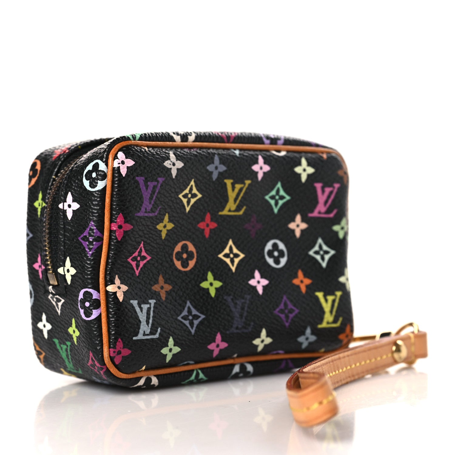 Louis Vuitton Monogram Multicolor Trousse Wapity Black 3 of 8