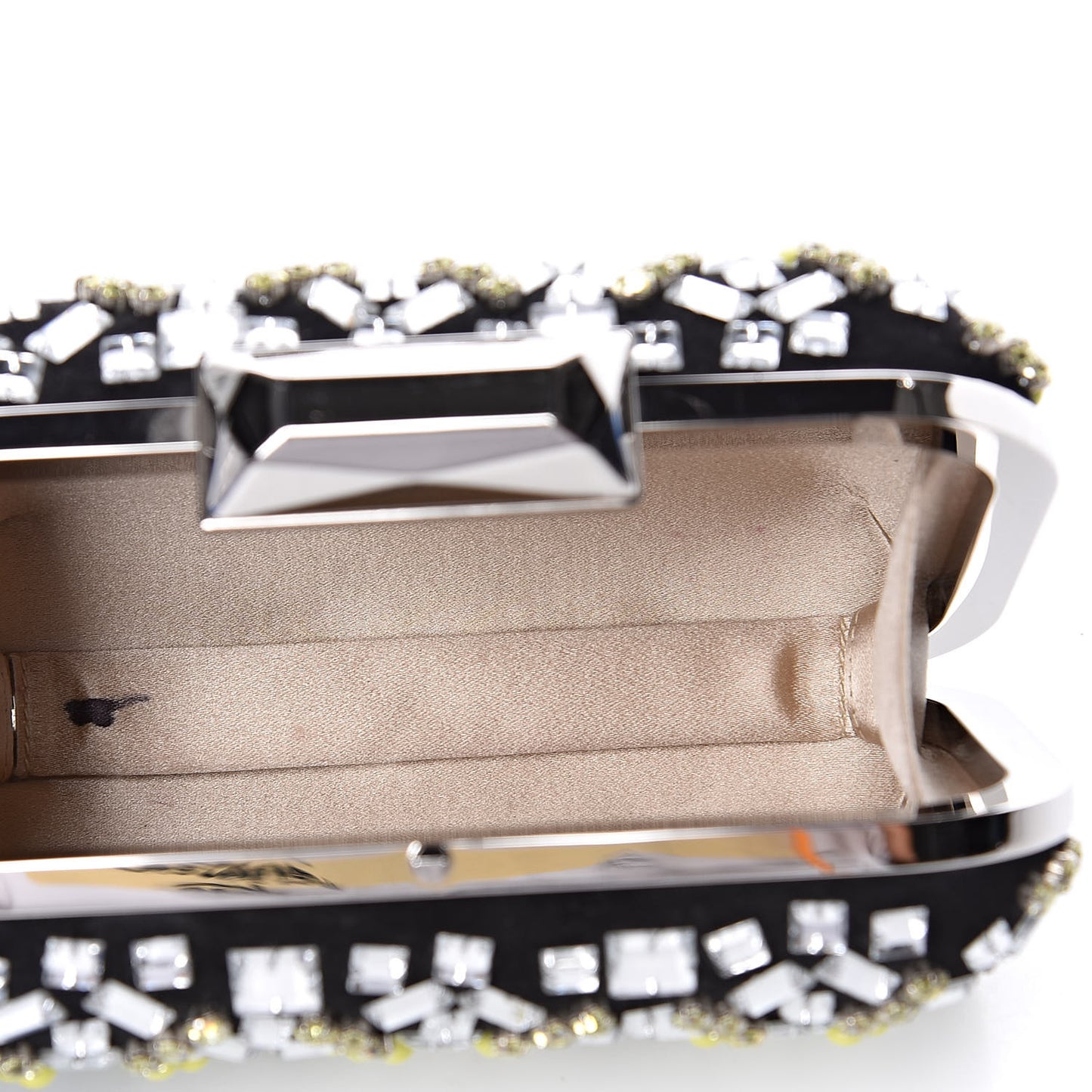 Beaded Box Cloud Clutch Multicolor