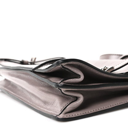 Prada Glossy Calfskin Medium Sound Shoulder Bag Peltro 10 of 11