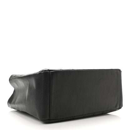 Chanel Caviar Quilted Grand Shopping Tote GST Black 3 of 9