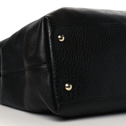 Gucci Cellarius Calfskin Medium Soho Working Tote Black 9 of 10