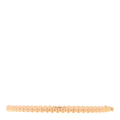 Van Cleef & Arpels 18K Rose Gold Perlee Pearls of Gold Bracelet M 1 of 3