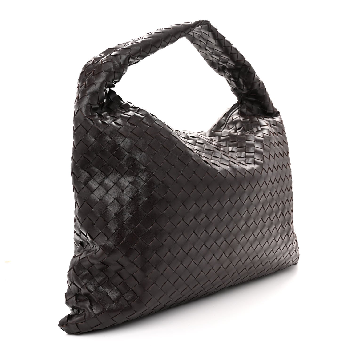 Bottega Veneta Calfskin Intrecciato Large Hop Fondant 3 of 11