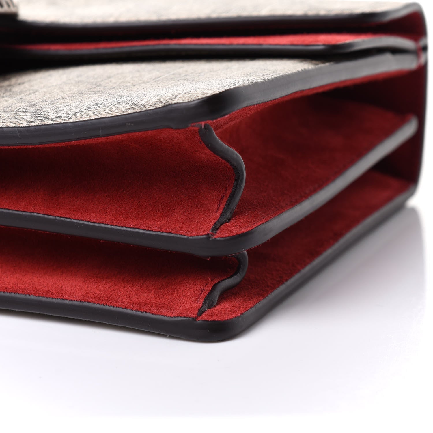 Gucci GG Supreme Monogram Small Dionysus Shoulder Bag Red 6 of 11