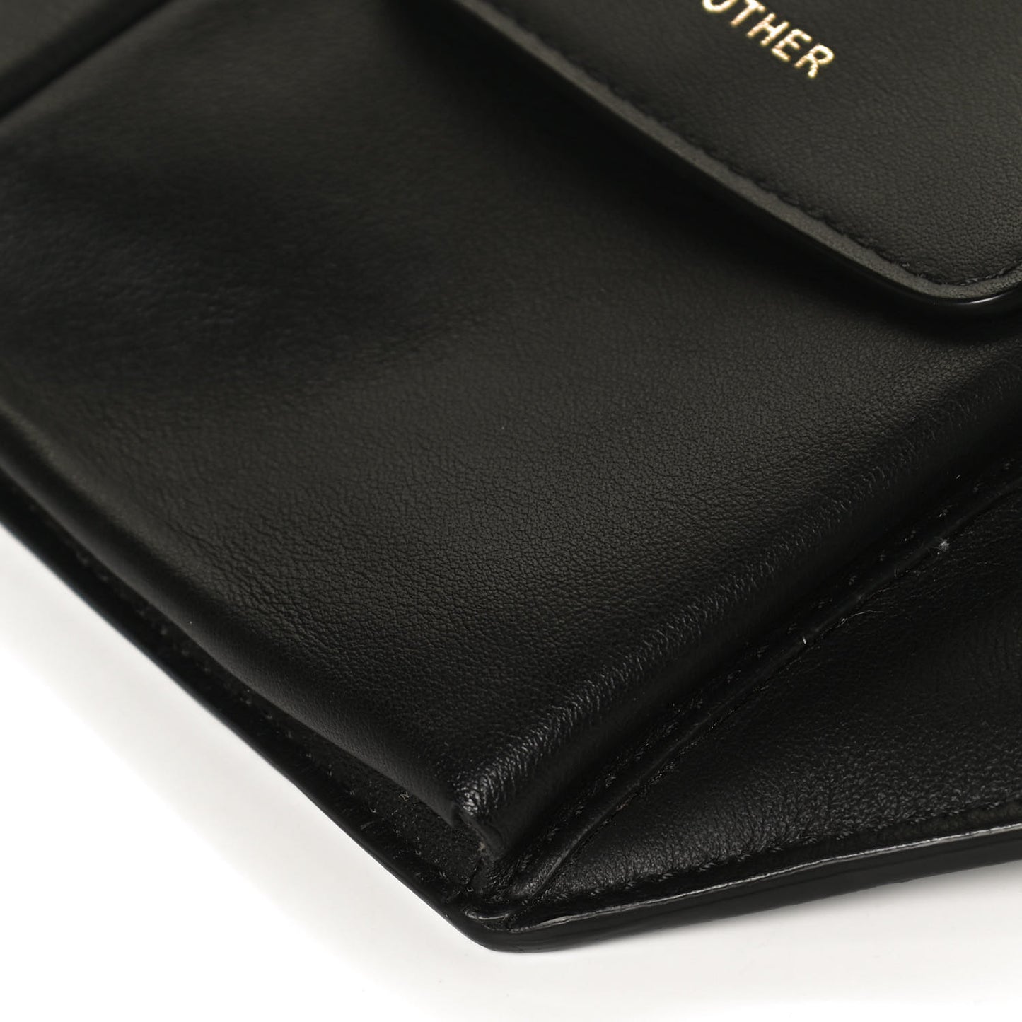 Vitello Grace Matte 3 Pocket Belt Pouch Black
