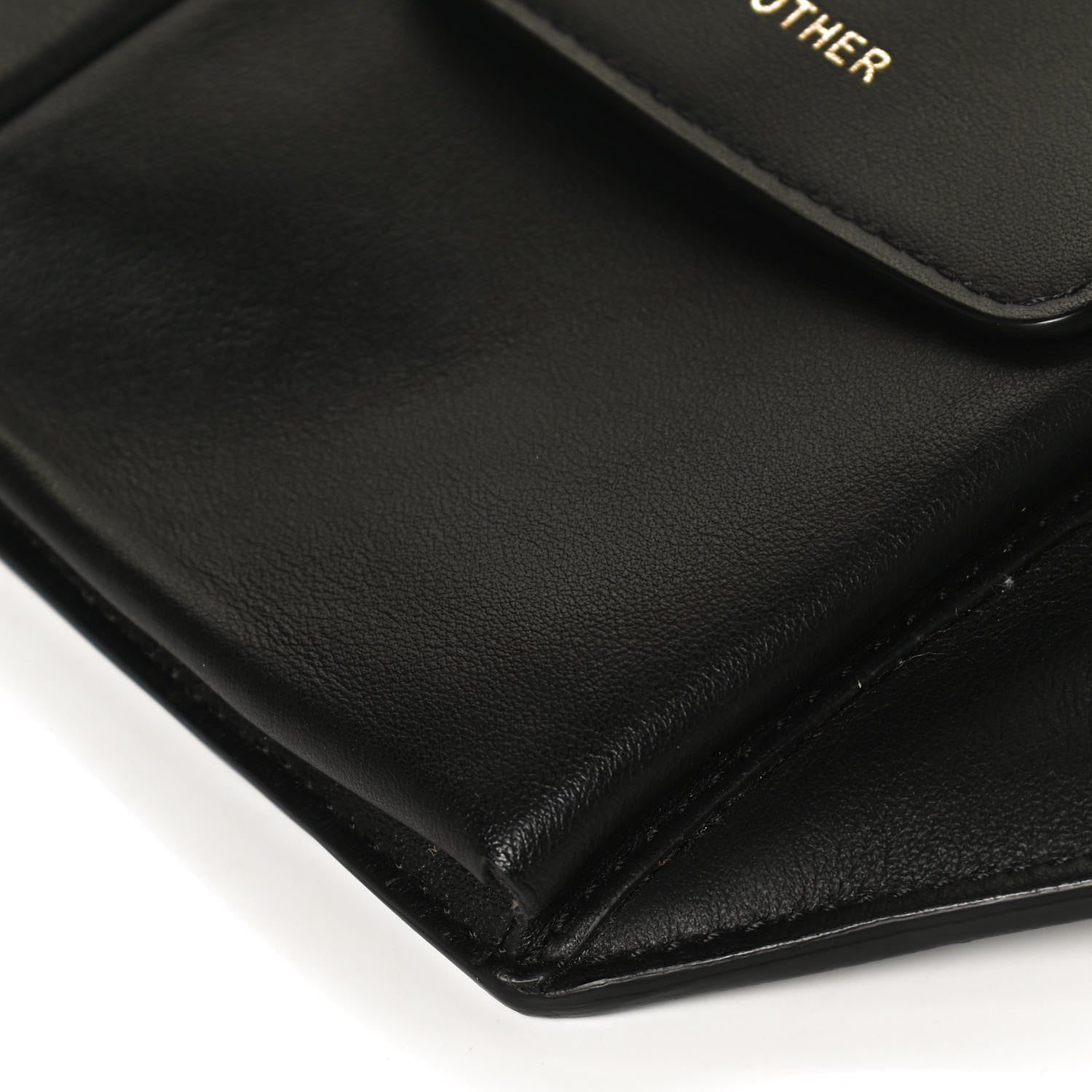Fendi Vitello Grace Matte 3 Pocket Belt Pouch Black 10 of 10