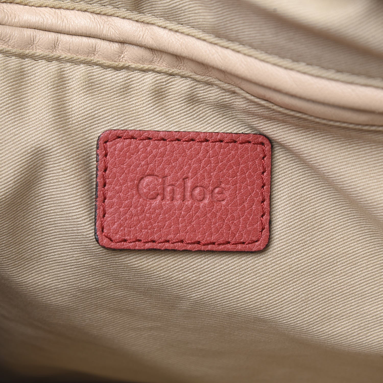 Chloe Calfskin Medium Paraty Scarlet Red 6 of 11