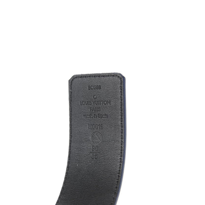 Louis Vuitton Damier Graphite Calfskin 40mm LV Initiales Reversible Belt 90 36 Black 3 of 4