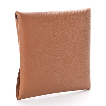 Hermes Epsom Bastia Coin Purse Gold 3 of 8