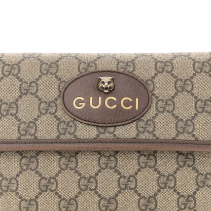 Gucci GG Supreme Monogram Neo Vintage Web Belt Bag Brown 8 of 12