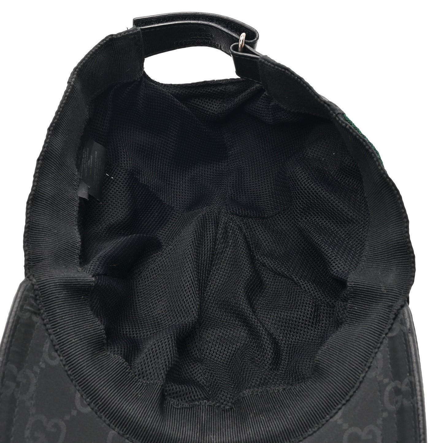 Monogram Web 500 by Gucci Baseball Hat XL Black
