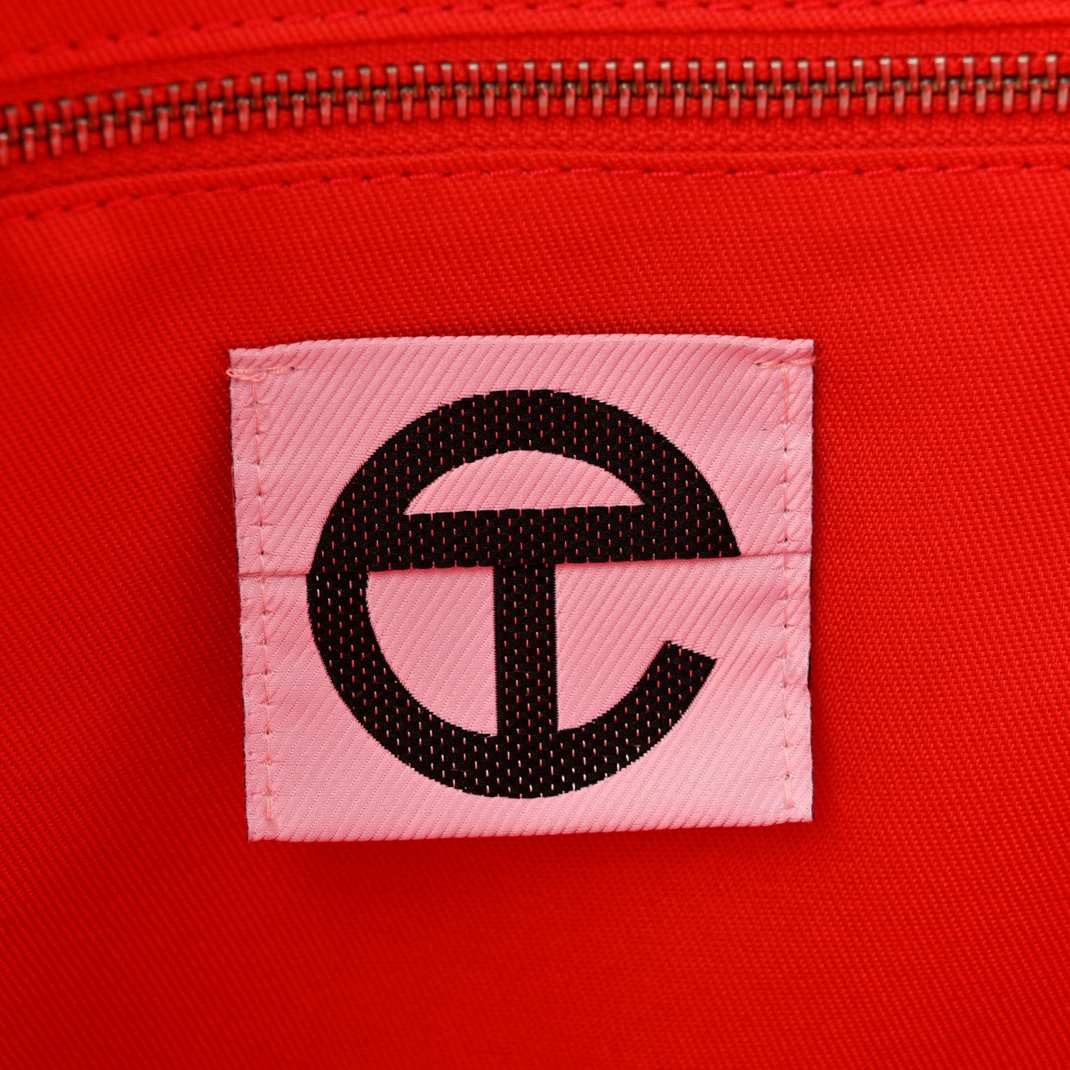 Telfar Patent Vegan Leather Medium Shopping Bag Red 6 of 10