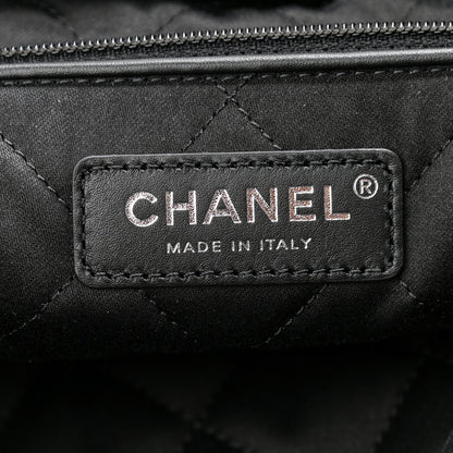 Chanel Shiny Calfskin Quilted Small Chanel 22 So Black 8 of 13