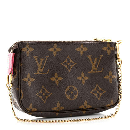Louis Vuitton Monogram 2020 Christmas Animation Roller Coaster Mini Pochette Accessories Pivoine 3 of 9