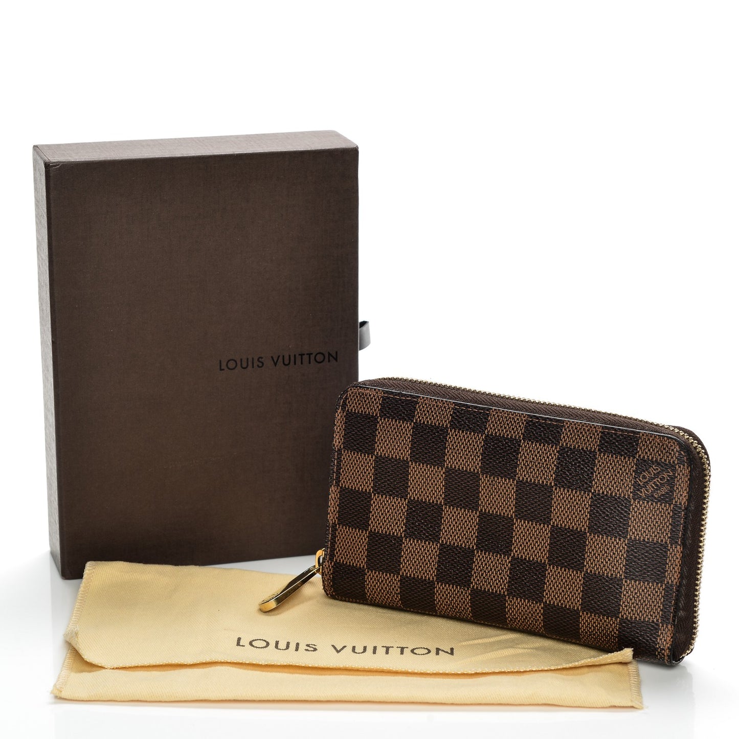 Damier Ebene Zippy Compact Wallet