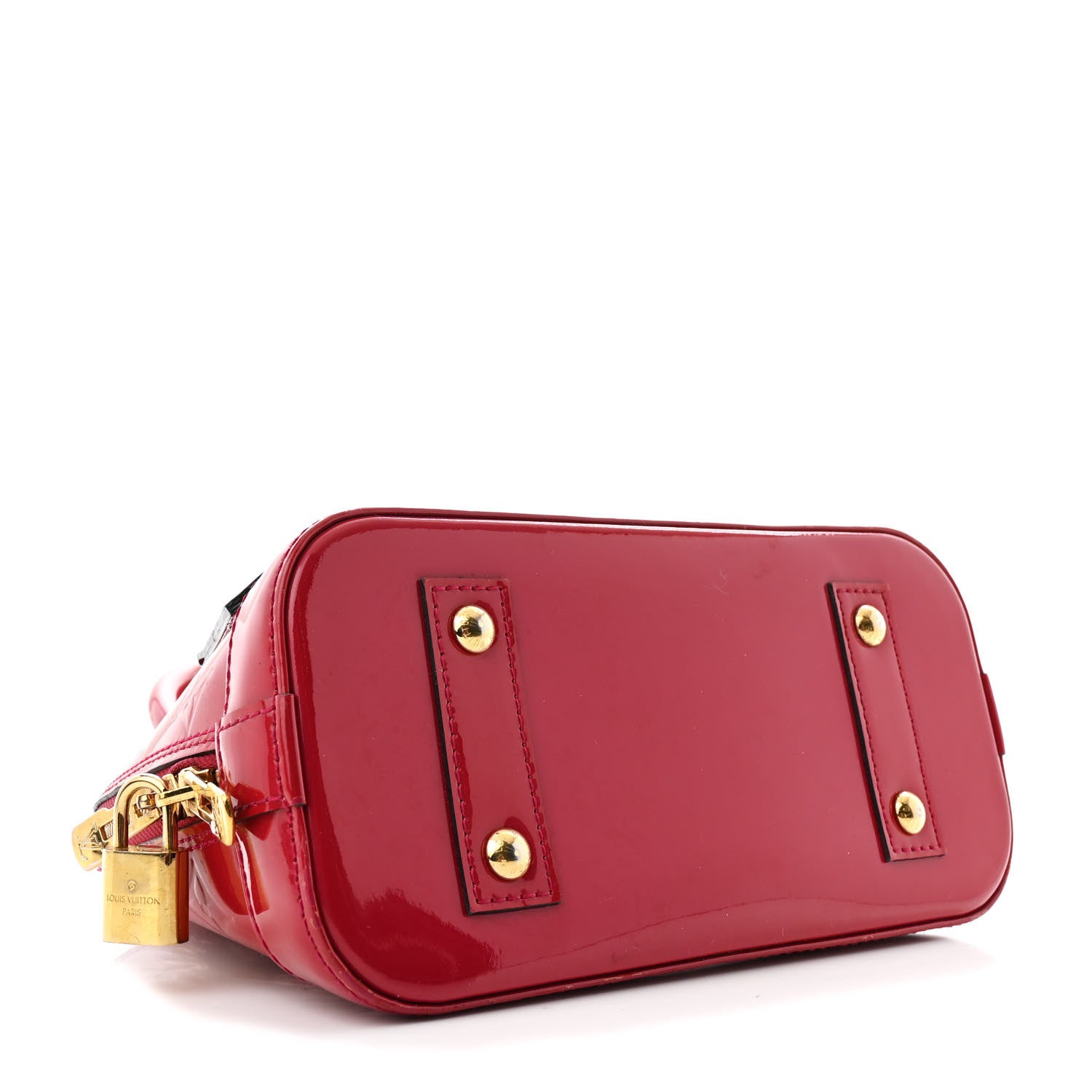Louis Vuitton Vernis Alma BB Rose Indien 4 of 11