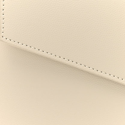 Saint Laurent Grain De Poudre Small Uptown Tote Crema Soft 8 of 16