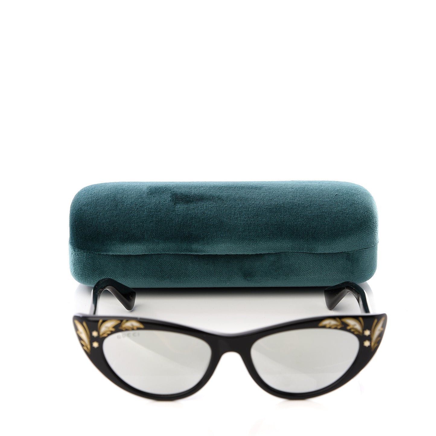 Acetate Cat Eye GG0089S Sunglasses Black