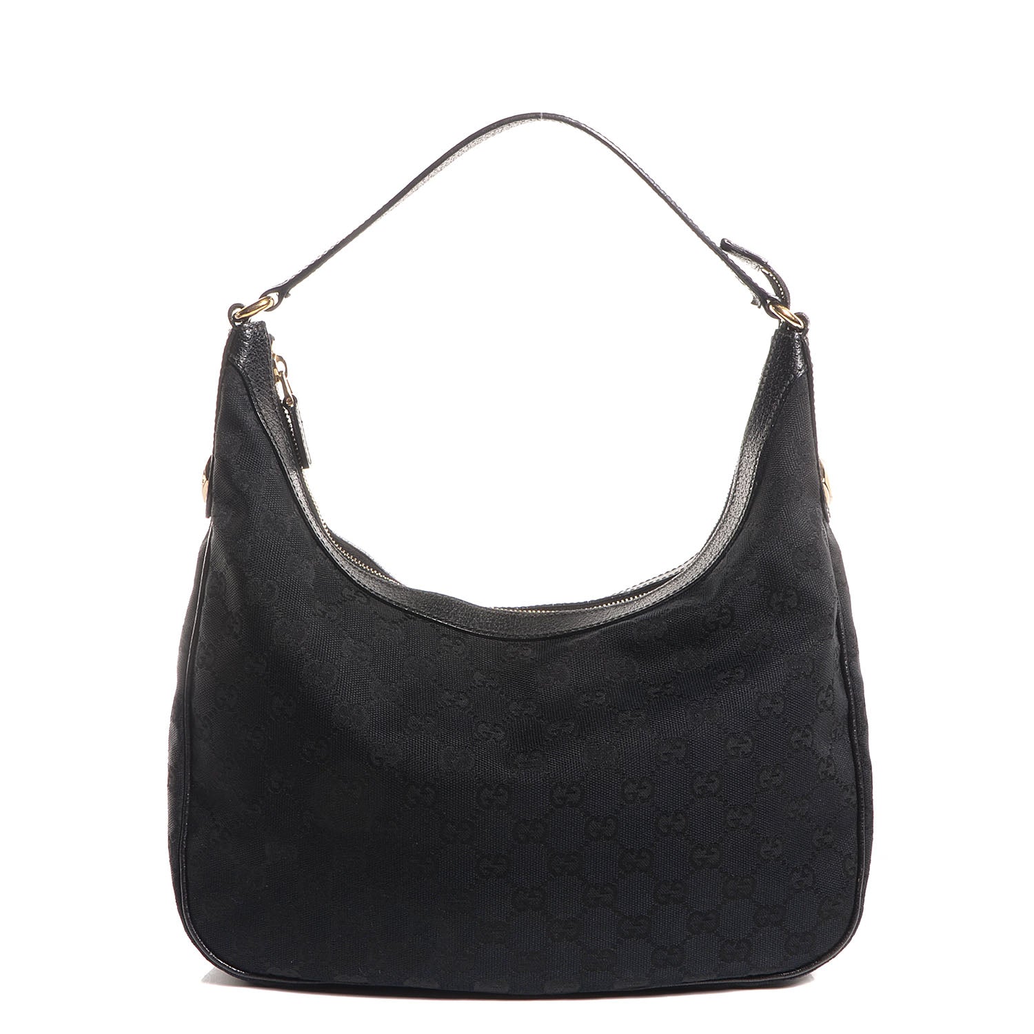 Gucci Monogram Small Charmy Hobo Black 1 of 7