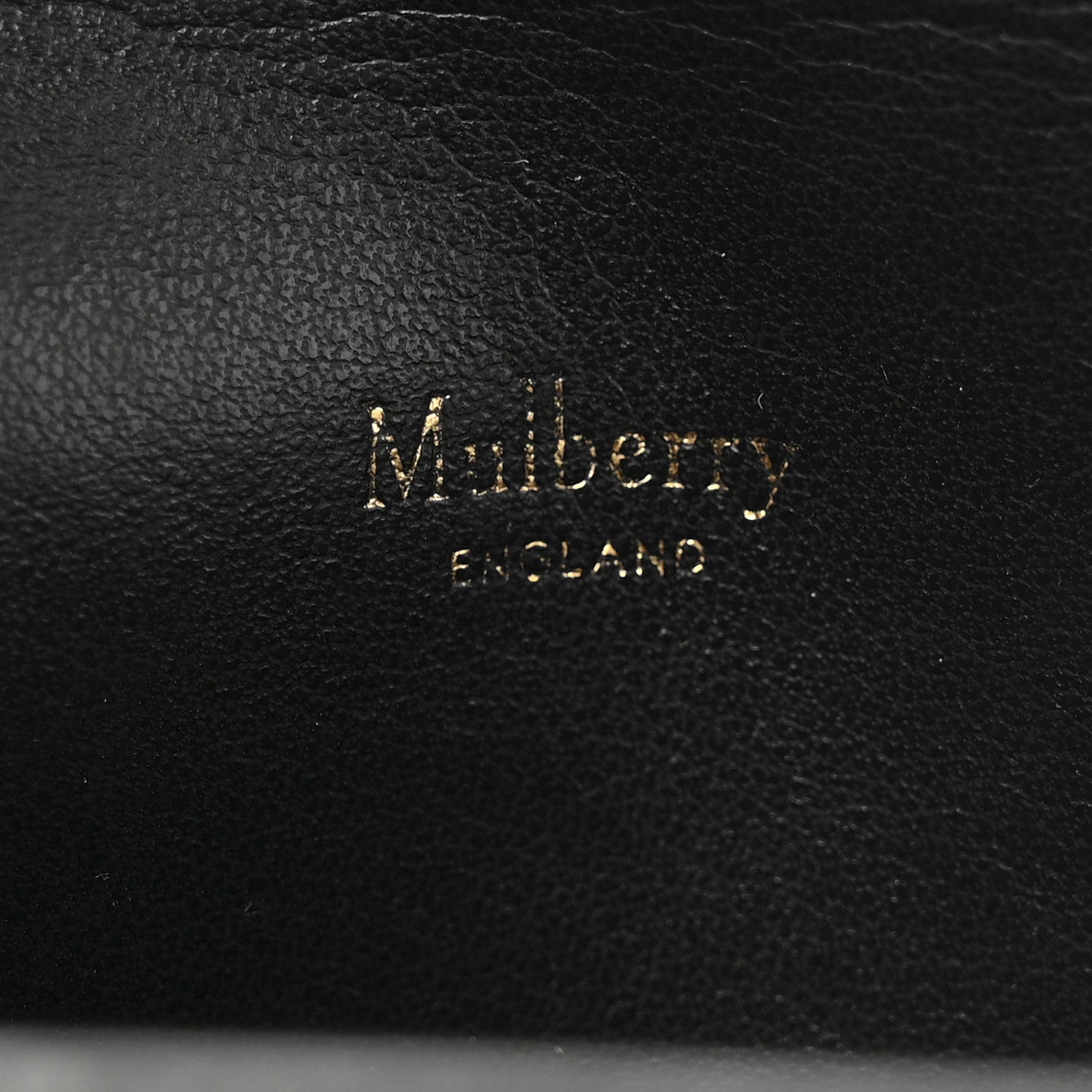 Mulberry Small Classic Grain Darley Cosmetic Pouch Black 6 of 11