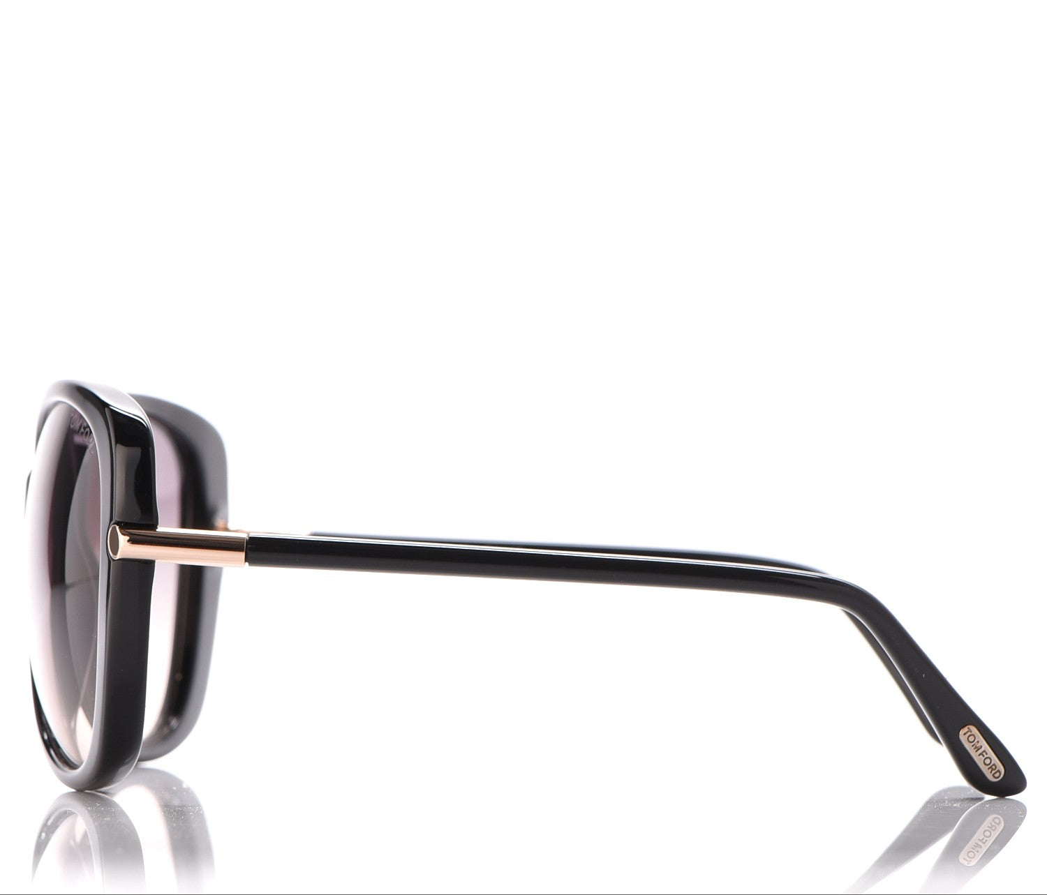 Tom Ford Linda Butterfly Sunglasses TF324 Black 3 of 8