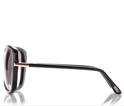 Tom Ford Linda Butterfly Sunglasses TF324 Black 3 of 8