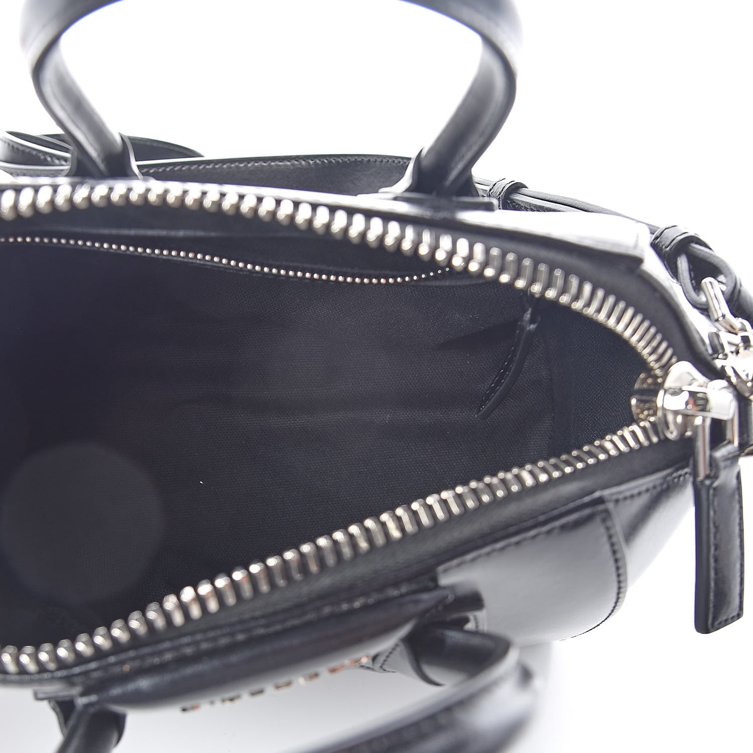 Givenchy Shiny Lord Calfskin Mini Antigona Black 5 of 9