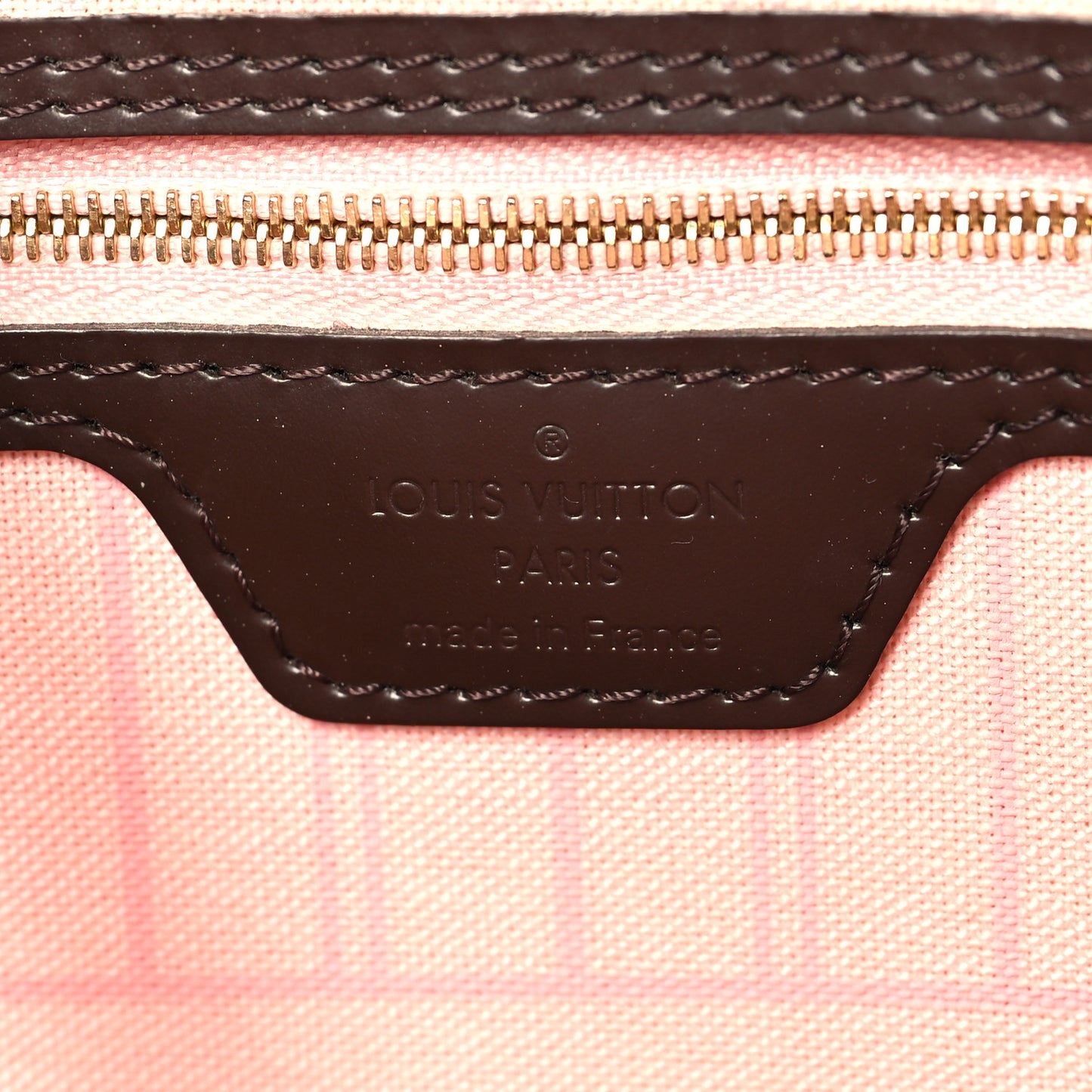 Damier Ebene Neo Neverfull MM  Rose Ballerine