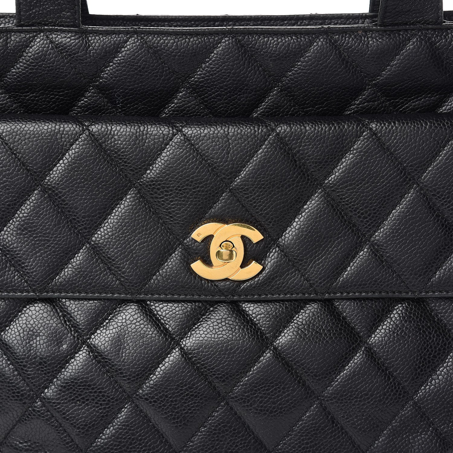 Chanel Caviar Quilted Flap Shoulder Bag Black 8 of 14