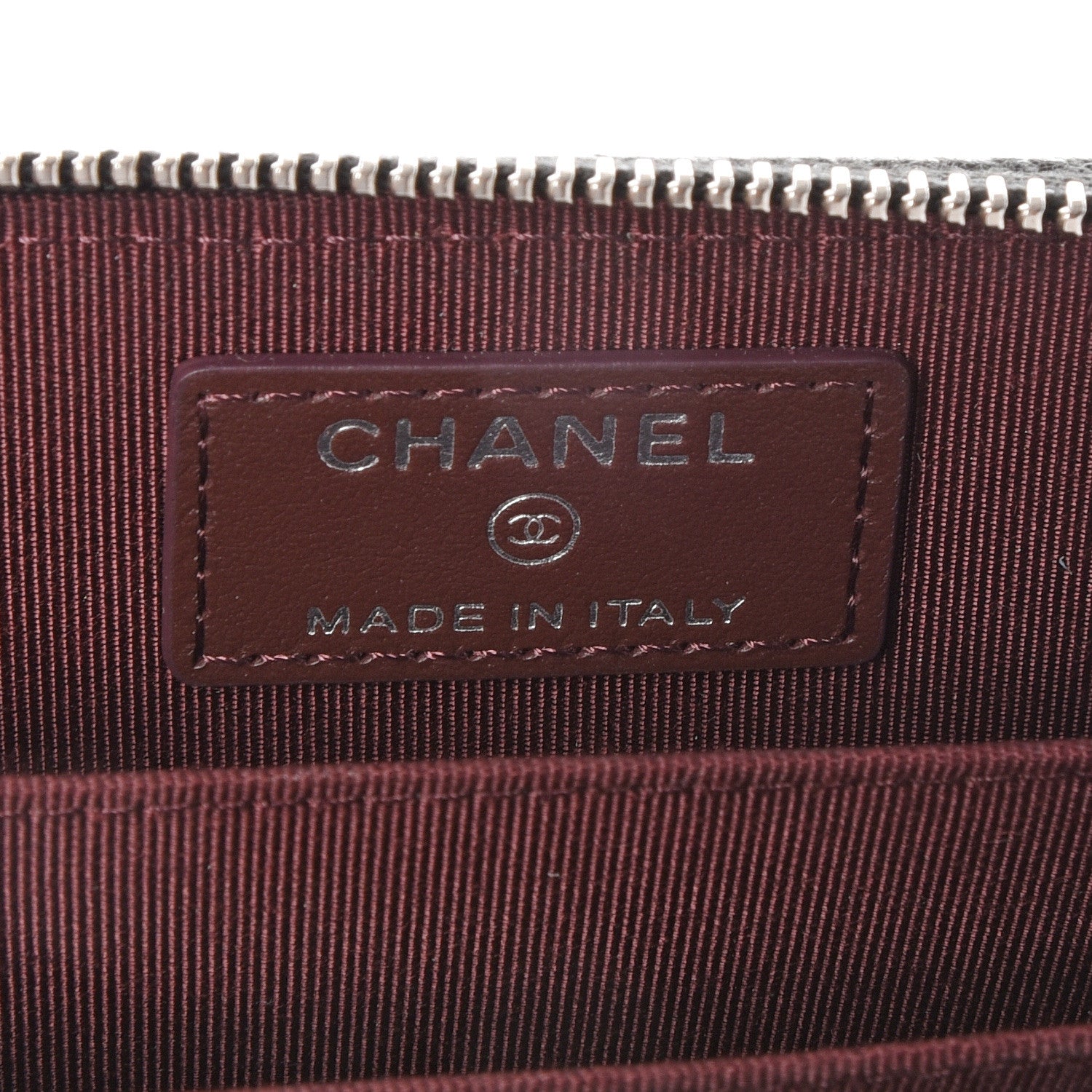 Chanel Caviar Quilted Zip Coin Purse Black 5 of 7