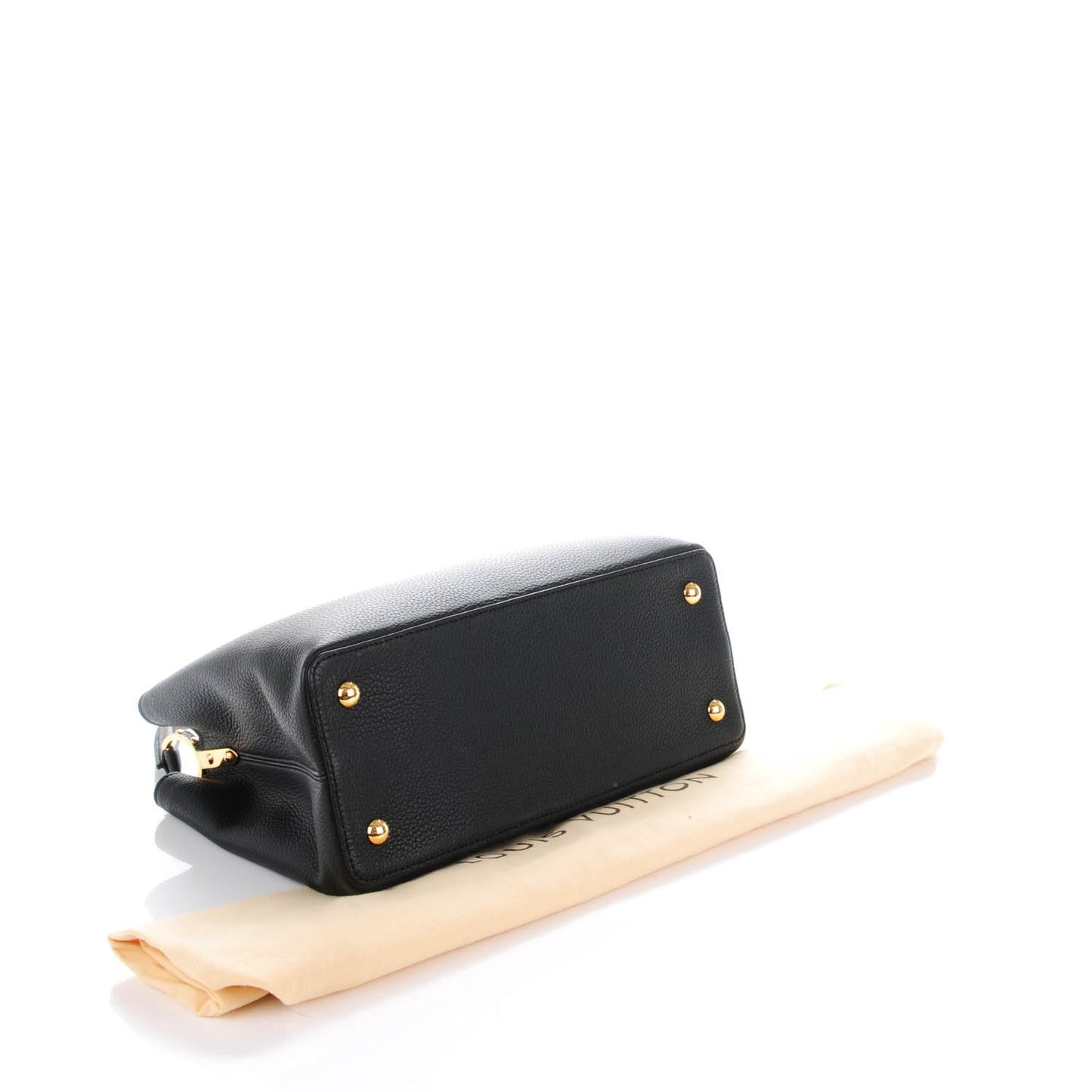 Taurillon Capucines MM Black