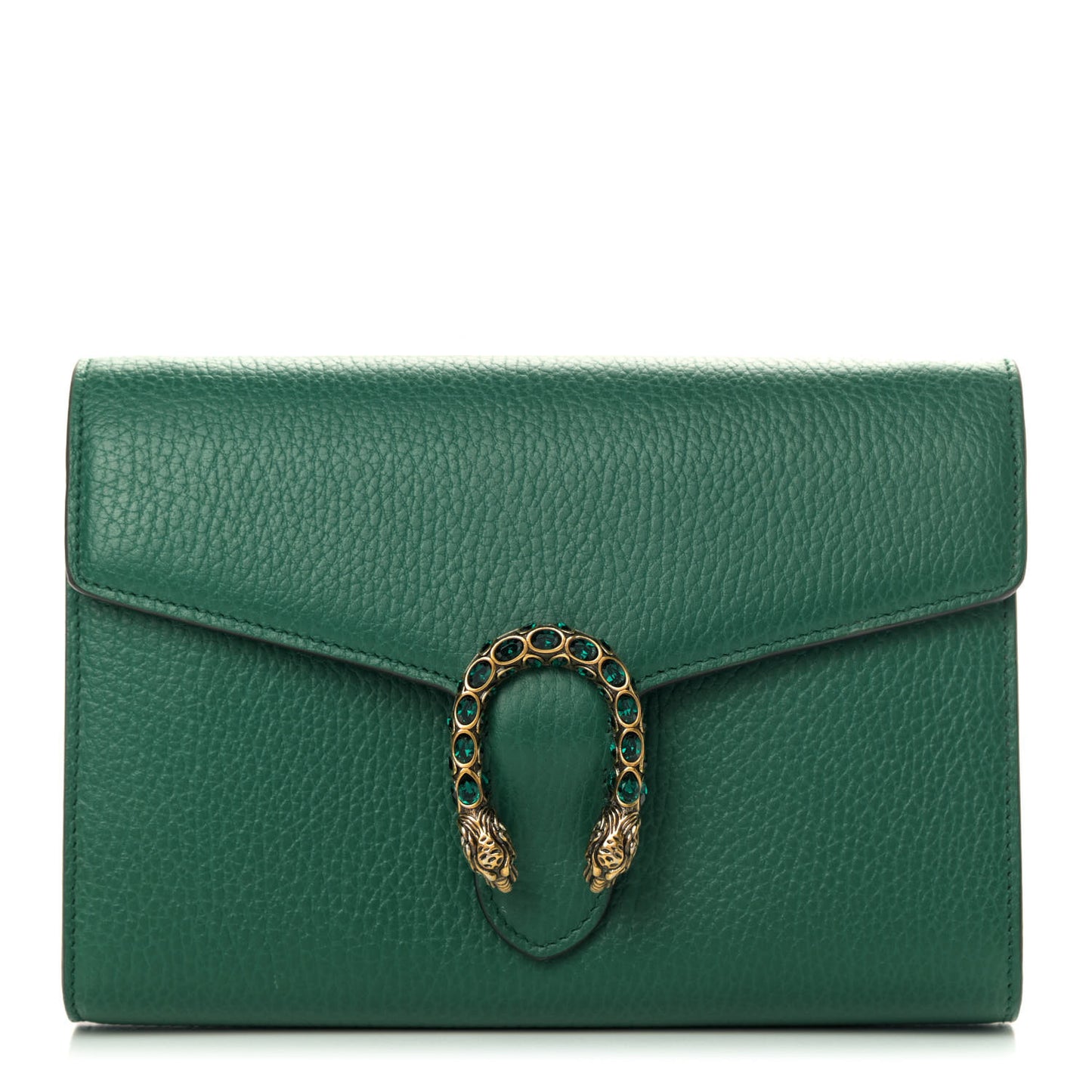 Calfskin Mini Dionysus Chain Wallet Emerald