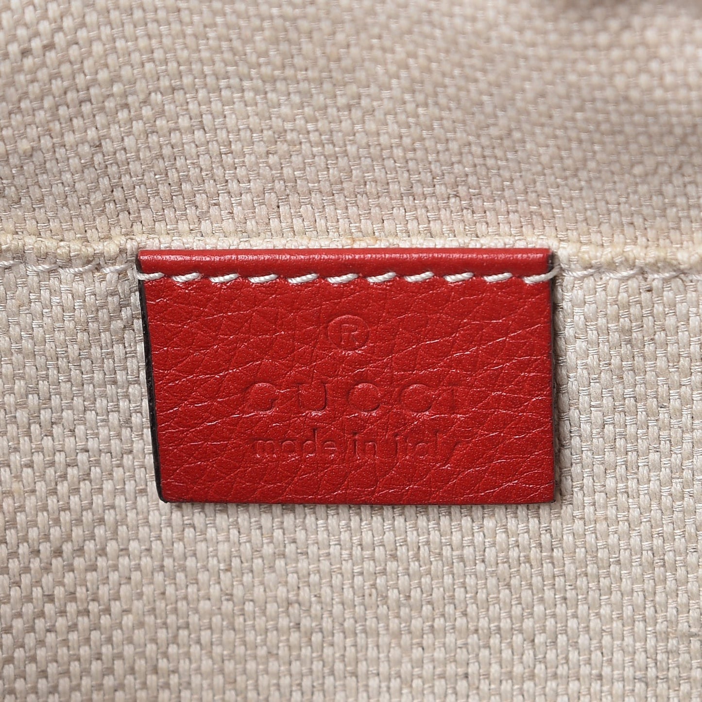 Pebbled Calfskin Small Soho Disco Bag Tabasco Red