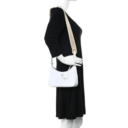 Prada Nylon Re-Edition 2005 Shoulder Bag White 2 of 11