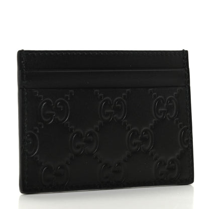 Gucci Guccissima Card Holder Black 3 of 7