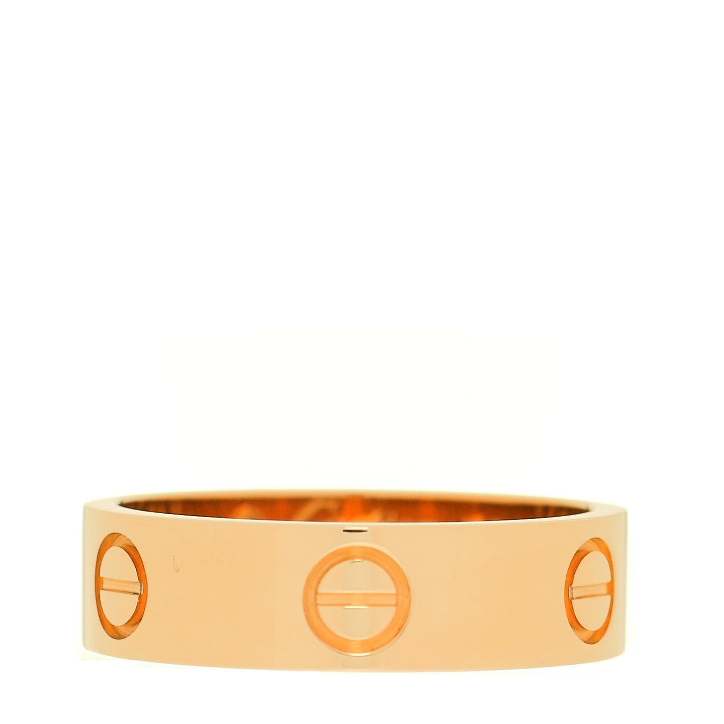 18K Yellow Gold 5.5mm LOVE Ring 56 7.5
