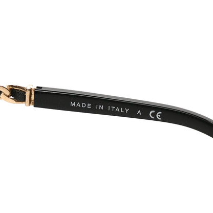 Chanel Lambskin Square Chain Sunglasses 5210-Q Black 6 of 7