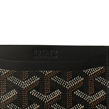 Goyard Goyardine Saint Sulpice Card Holder Black 5 of 6