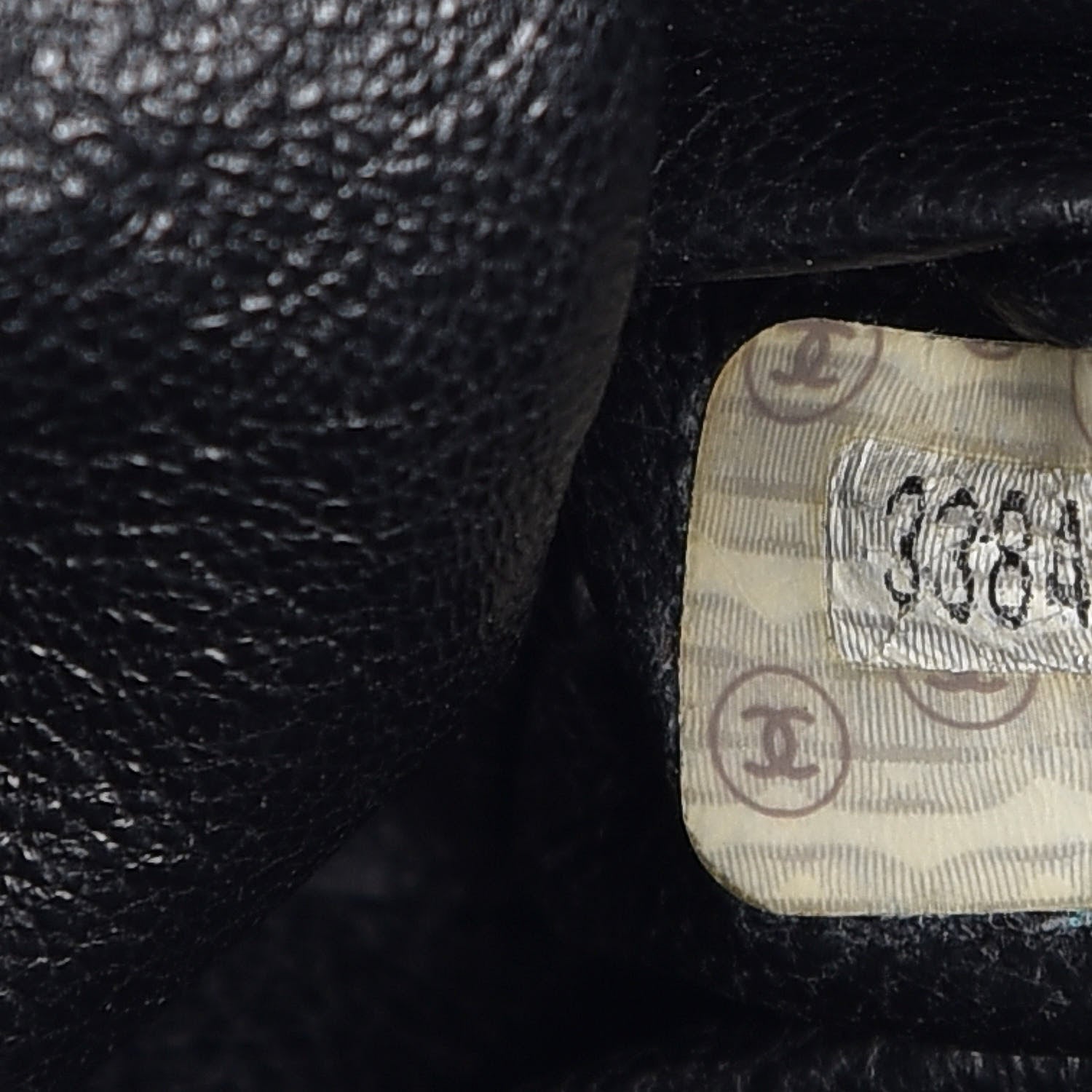 Chanel Lambskin CC Tote Black 8 of 16
