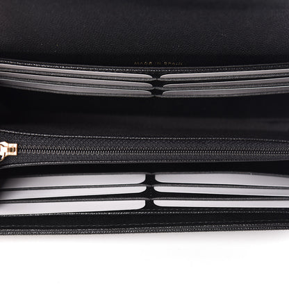 Chanel Caviar Quilted Mademoiselle Vintage Flap Wallet Black 5 of 9