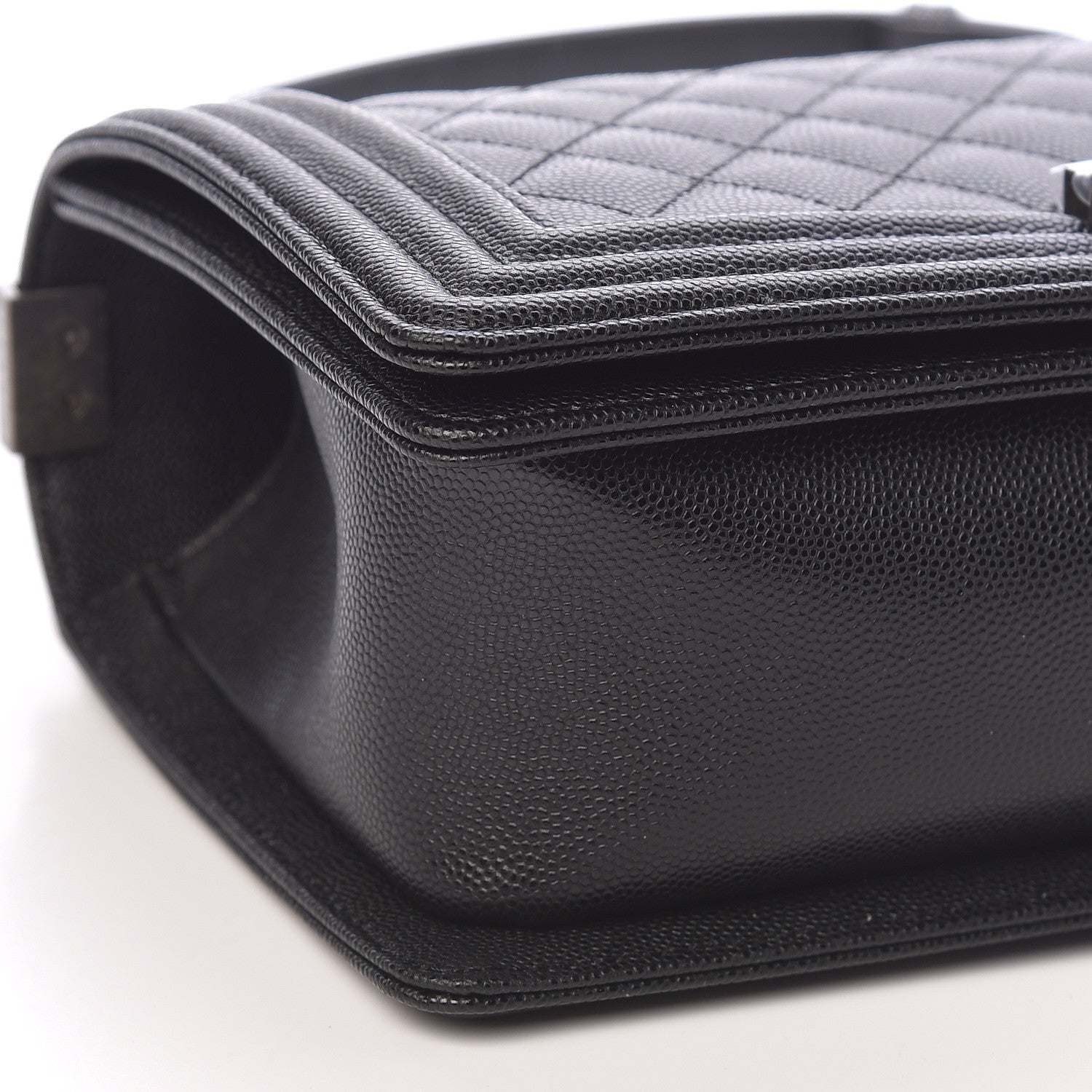 Chanel Caviar Quilted Medium Boy Flap Black 8 of 11