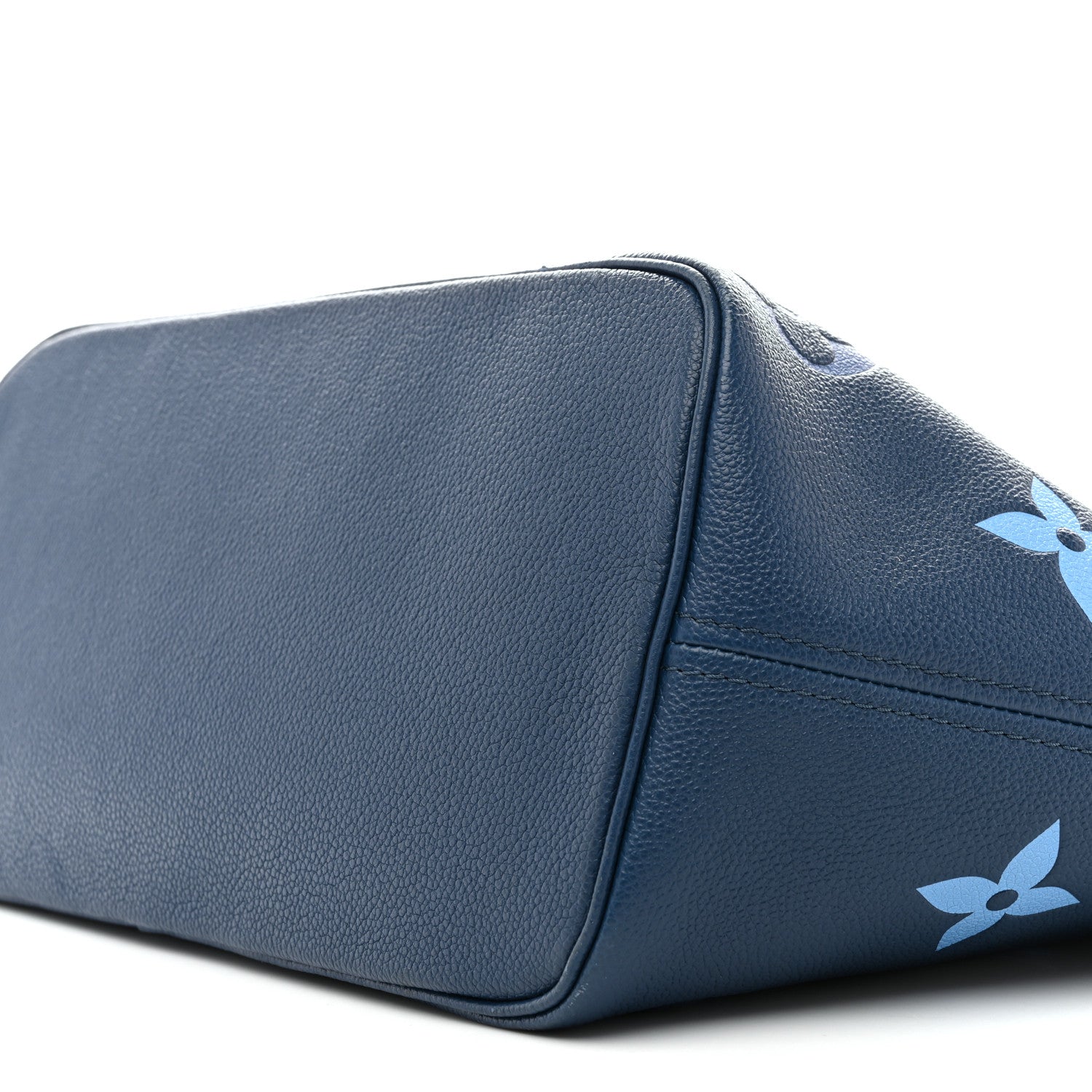 Louis Vuitton Empreinte Monogram Giant Neverfull MM Degrade Bleu 10 of 14