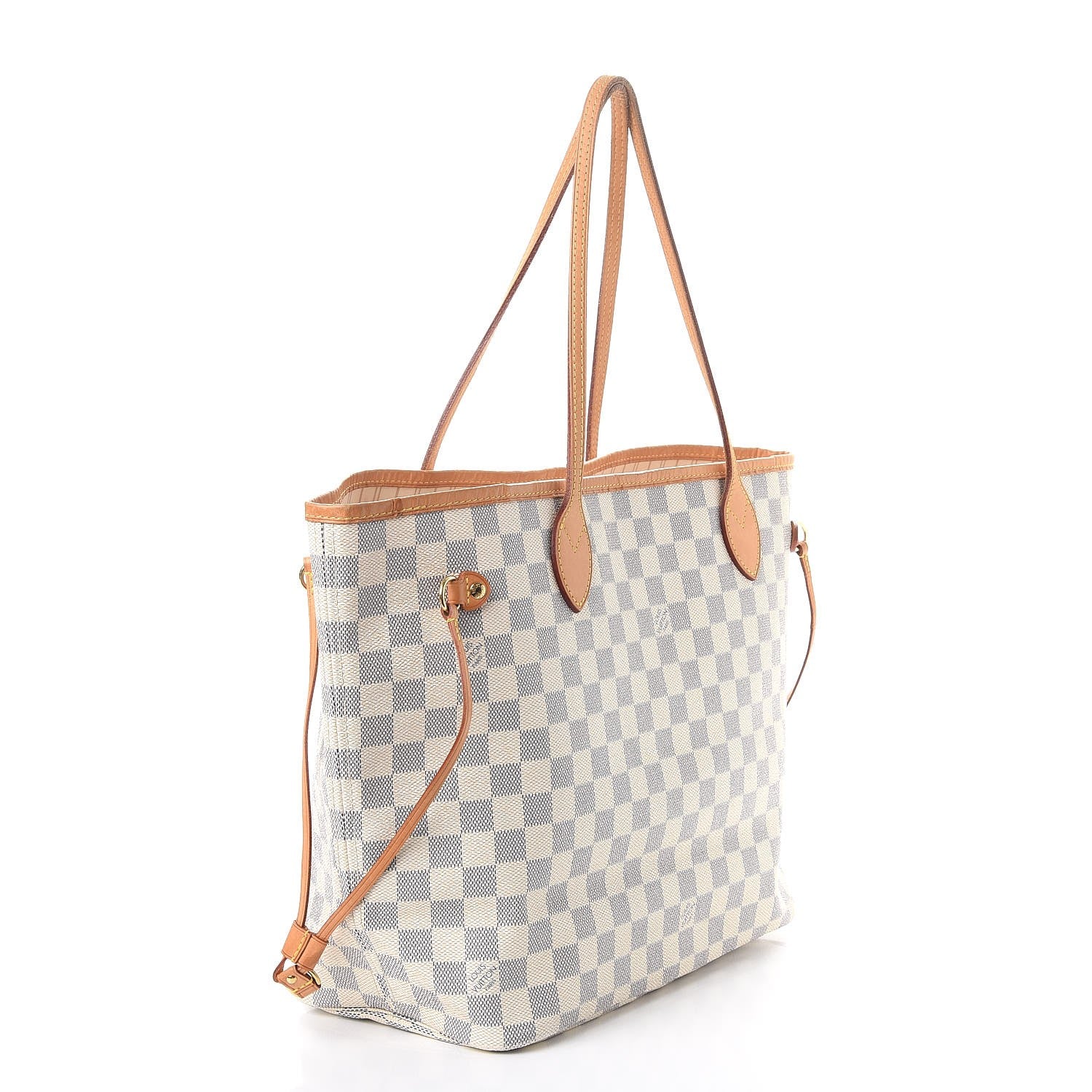 Louis Vuitton Damier Azur Neverfull MM 3 of 11
