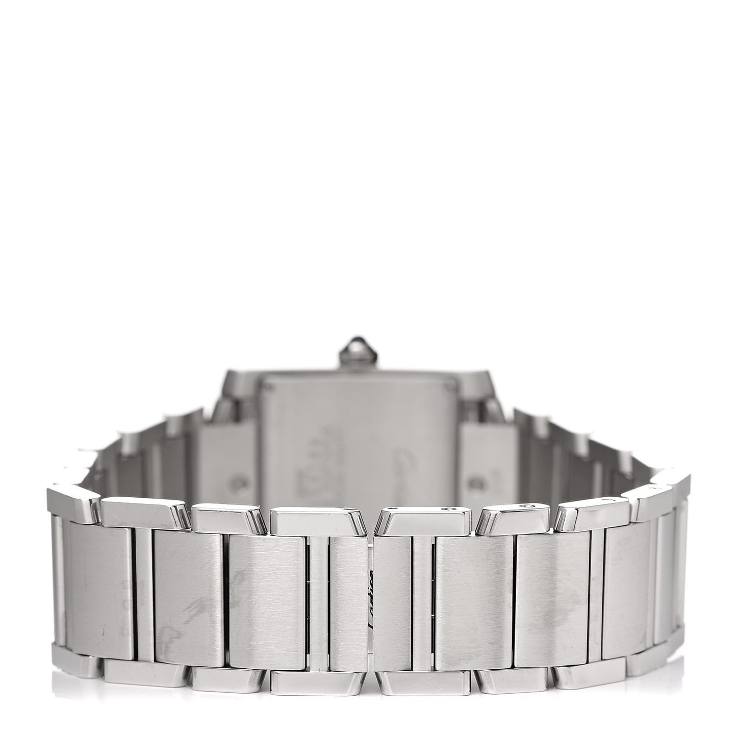 Stainless Steel 25mm Tank Francaise Quartz Watch