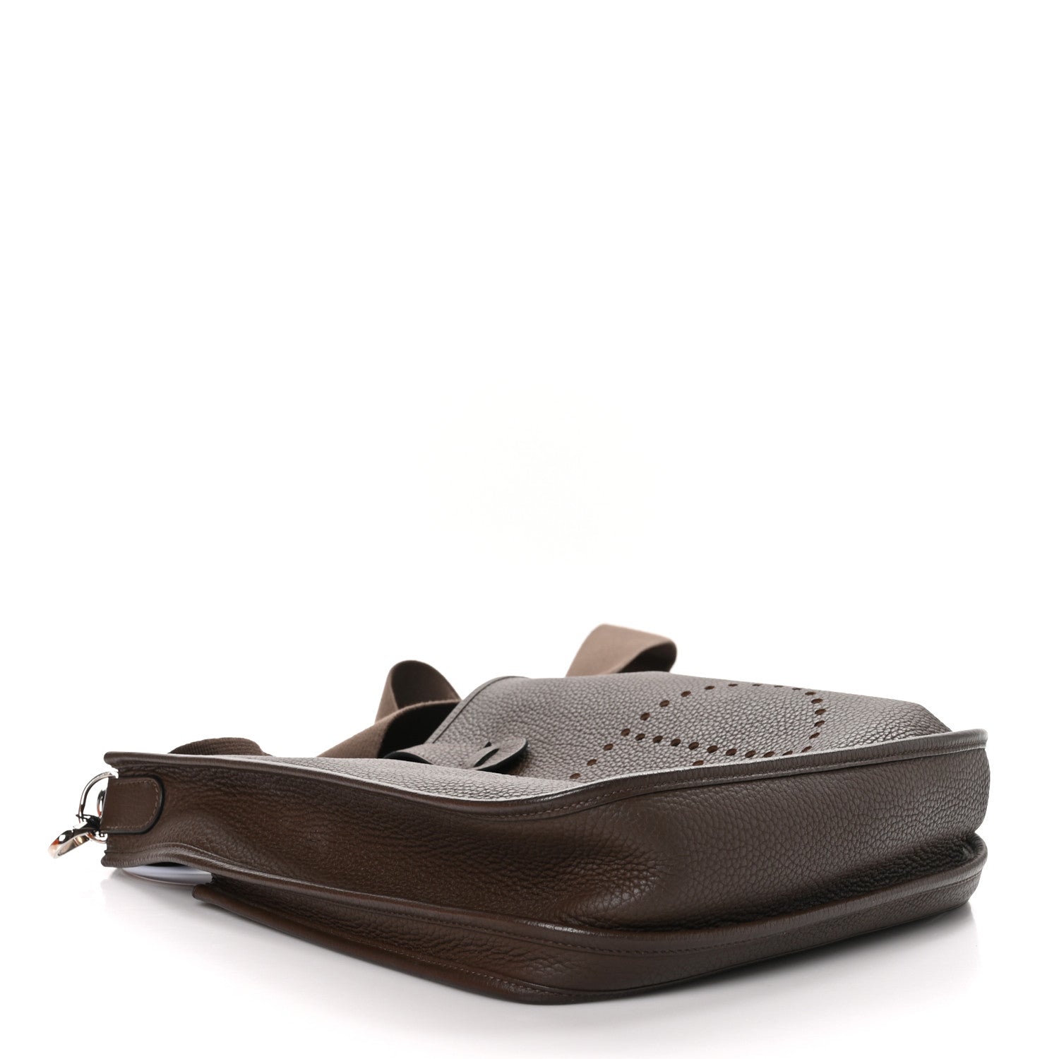 Hermes Taurillon Clemence Evelyne III PM Cacao 4 of 10