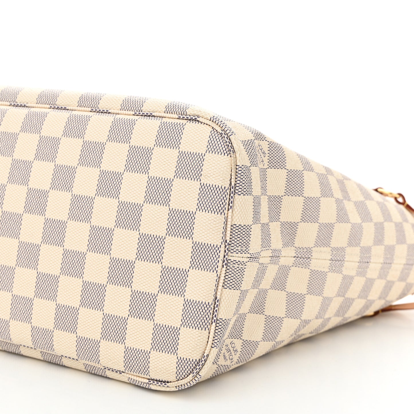 Damier Azur Neo Neverfull MM Rose Ballerine