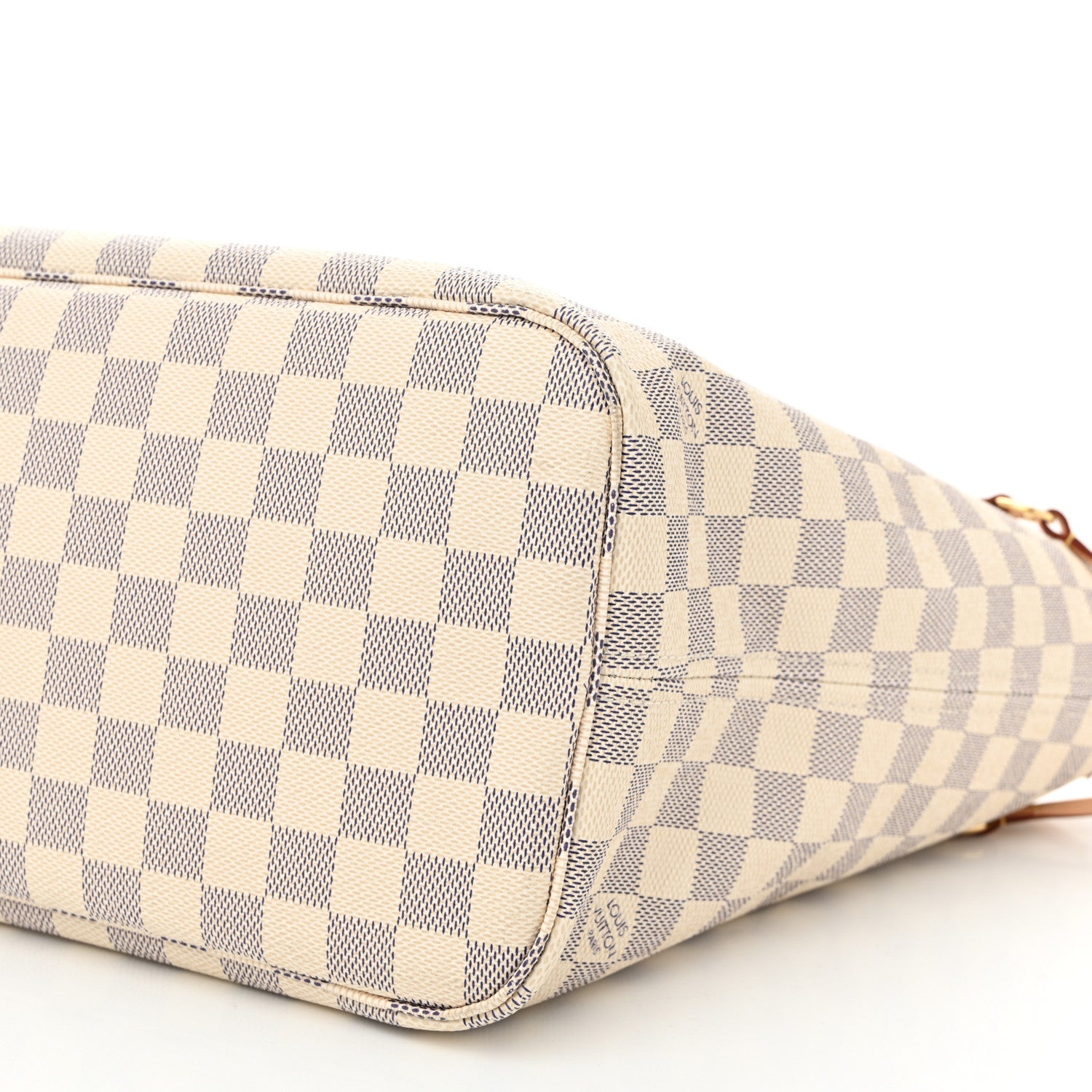 Louis Vuitton Damier Azur Neo Neverfull MM Rose Ballerine 10 of 10