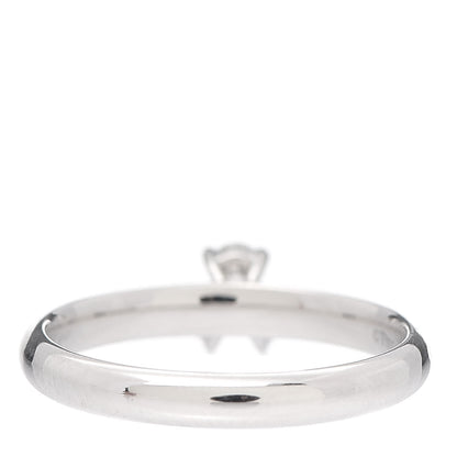 Tiffany Platinum Diamond Aria Band Ring 50 5.5 3 of 4
