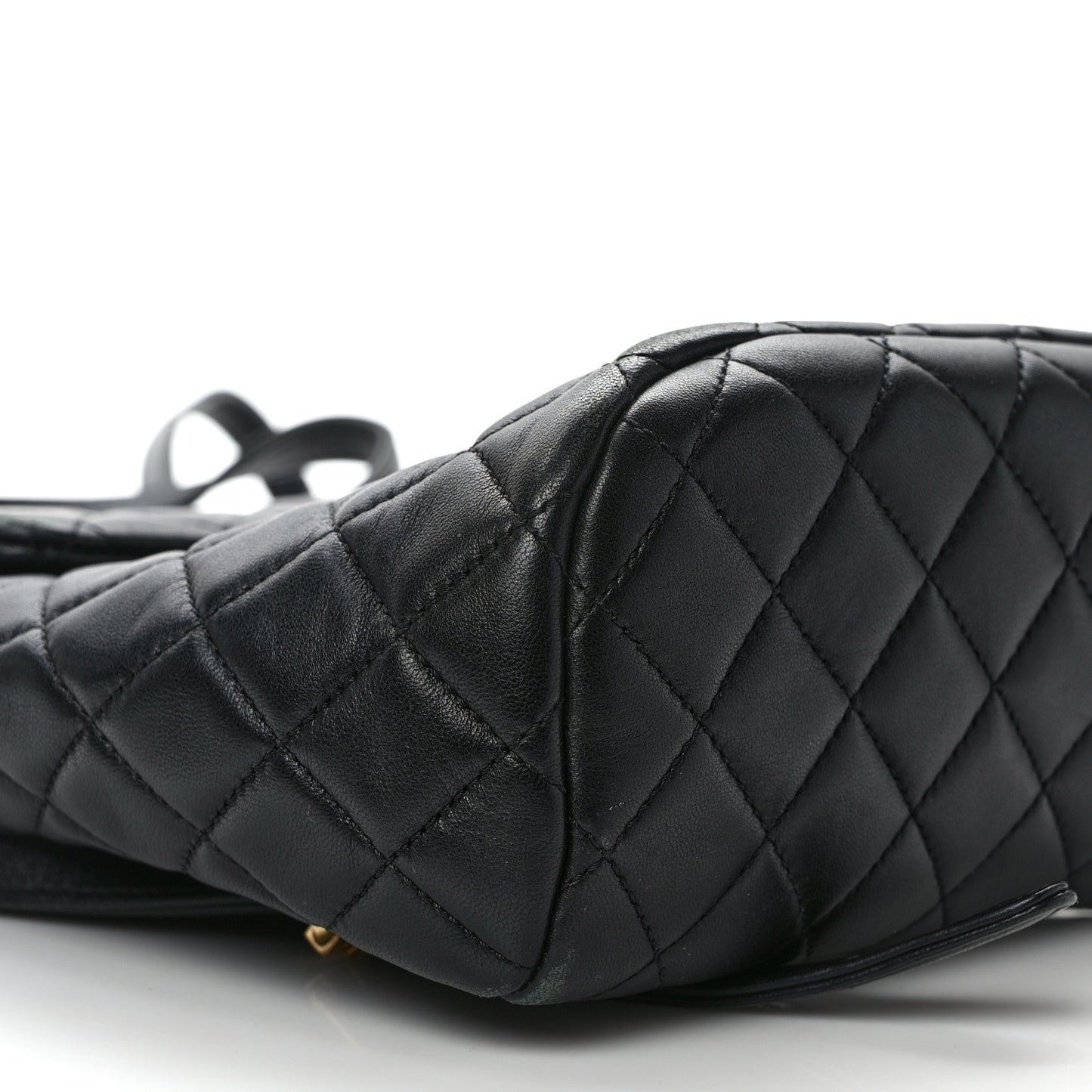 Lambskin Quilted Mini Urban Spirit Backpack Black